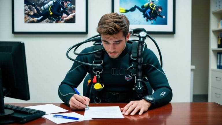 Leonardo Phoenix 09 a young man in modern recreational scuba d 1